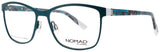 NOMAD-MOREL 3048N Frame TEAL MARBLE Lens DEMO