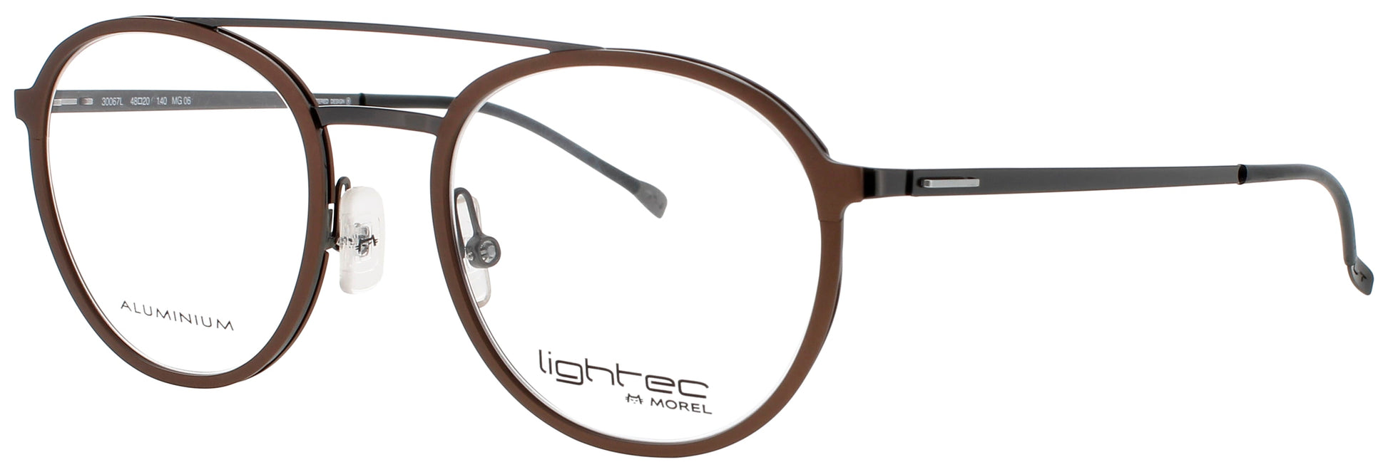 LIGHTEC-MOREL 30067L Frame BROWN/BLACK Lens DEMO
