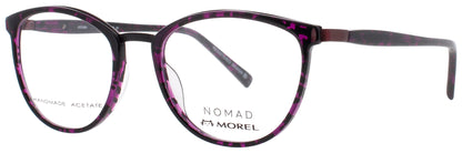 NOMAD-MOREL 40048N Frame PURPLE MARBLE Lens DEMO