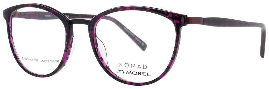 NOMAD-MOREL 40048N Frame PURPLE MARBLE Lens DEMO