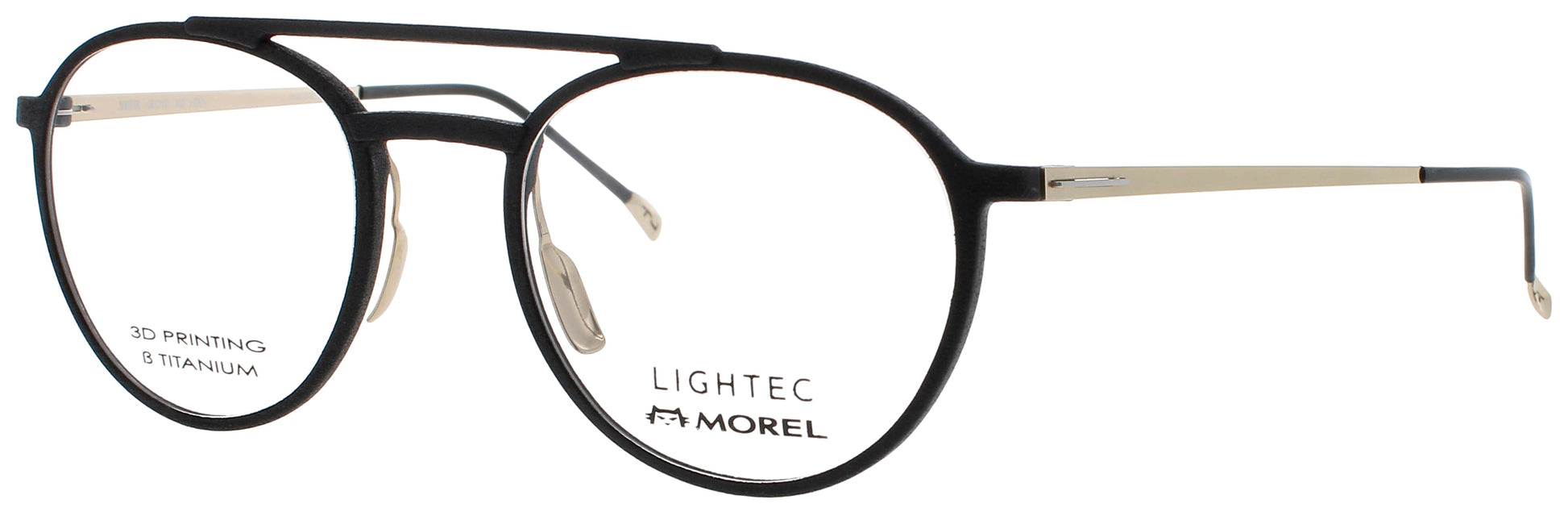 LIGHTEC-MOREL 30070L Frame BLACK/GOLD Lens DEMO