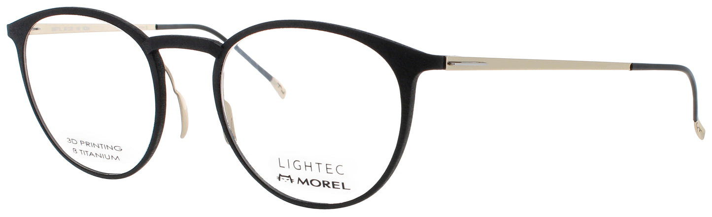 LIGHTEC-MOREL 30071L Frame BLACK/SILVER Lens DEMO