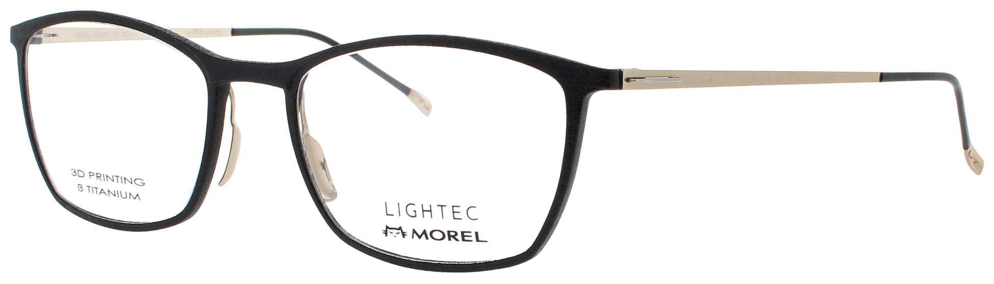 LIGHTEC-MOREL 30074L Frame BLACK/GOLD Lens DEMO