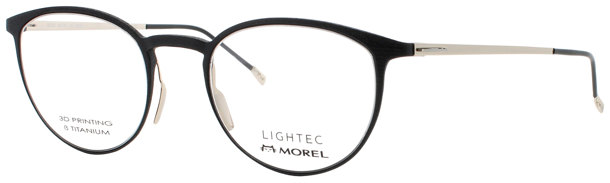 LIGHTEC-MOREL 30076L Frame BLACK/GOLD Lens DEMO