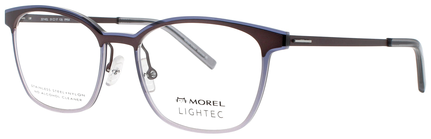 LIGHTEC-MOREL 30140L Frame BROWN/GREY Lens DEMO