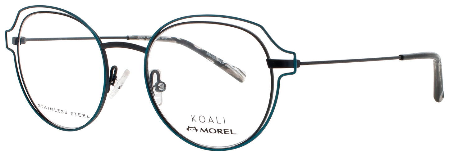 KOALI-MOREL 20061K Frame TEAL/BLACK Lens DEMO