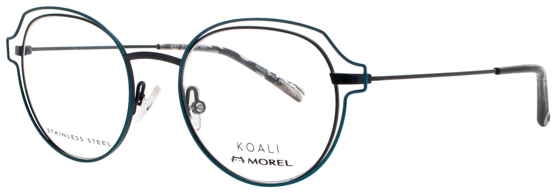 KOALI-MOREL 20061K Frame TEAL/BLACK Lens DEMO