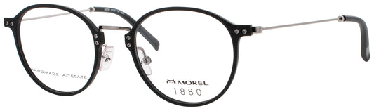 1880-MOREL 60075M Frame BLACK/SILVER Lens DEMO