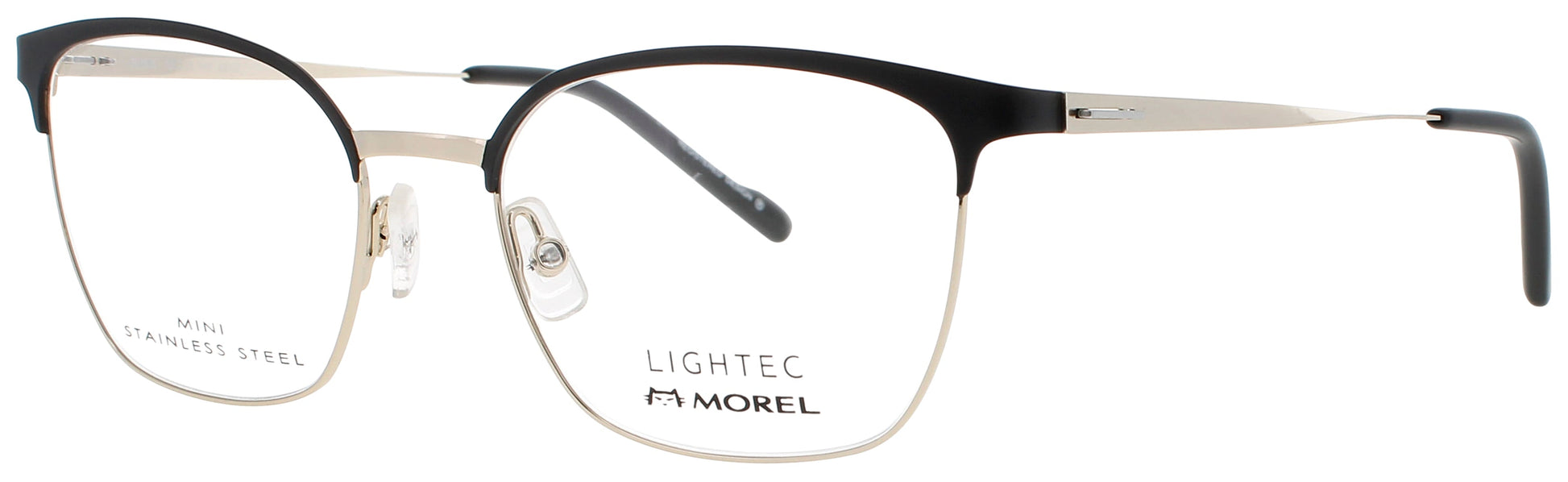 LIGHTEC-MOREL 30163L Frame BLACK/CLEAR Lens DEMO