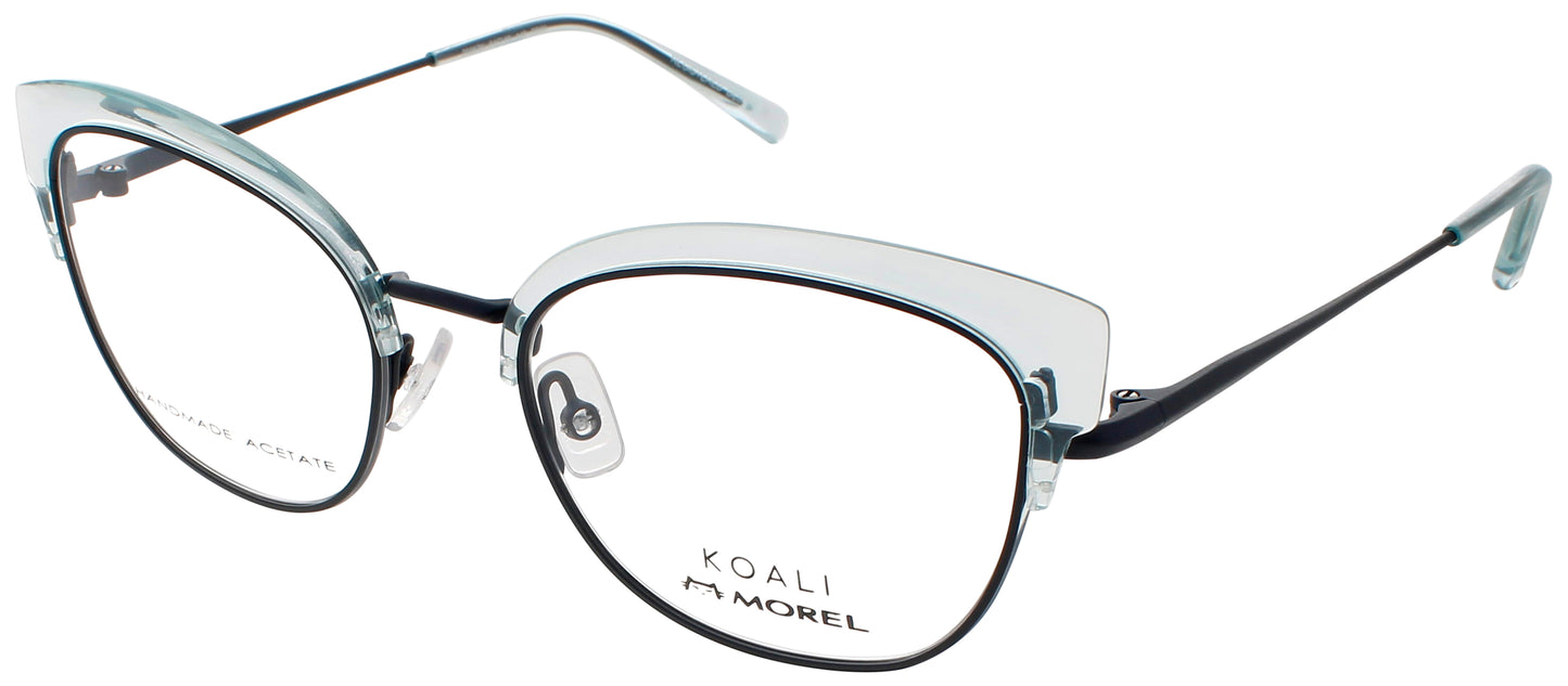 OPEN BOX 20067K Frame TRANSPARENT BLUE Lens DEMO