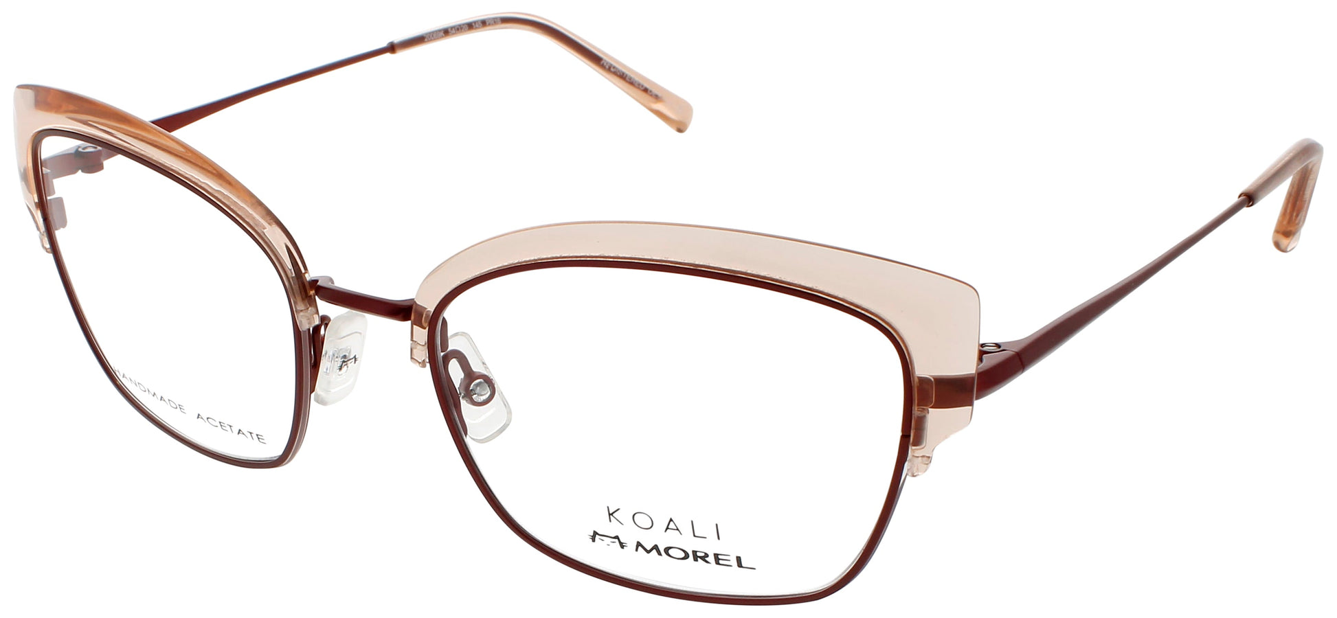 KOALI-MOREL CAMELIA Frame CRYSTAL/PLUM Lens DEMO