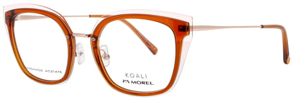 KOALI-MOREL 20074K Frame TRANSPARENT PINK/GOLD Lens DEMO