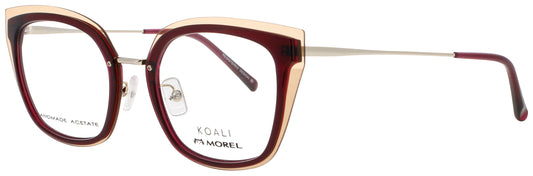 KOALI-MOREL 20074K Frame BURGUNDY/GOLD Lens DEMO