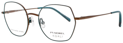 KOALI-MOREL 20077K Frame TEAL/BROWN Lens DEMO