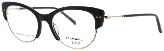1880-MOREL 60098M Frame BLACK/GOLD Lens DEMO