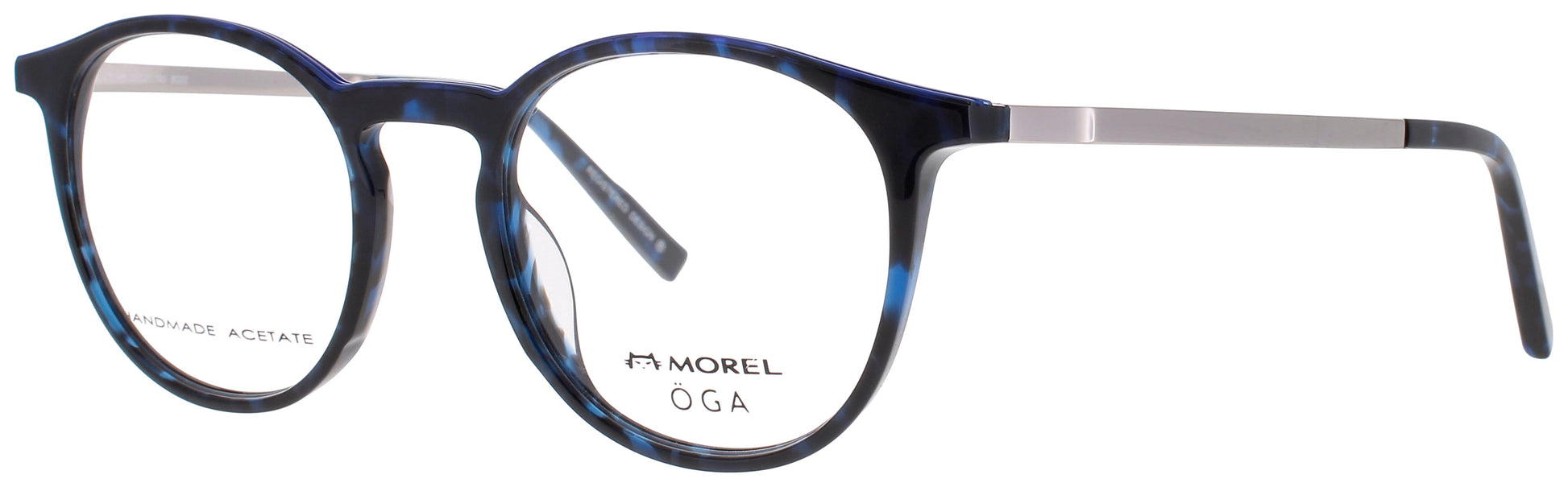 OGA-MOREL 10138O Frame BLUE/SILVER Lens DEMO
