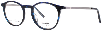 OGA-MOREL 10138O Frame BLUE/SILVER Lens DEMO