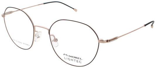 LIGHTEC-MOREL OMICRON 32 Frame ROSE GOLD/BLACK Lens DEMO