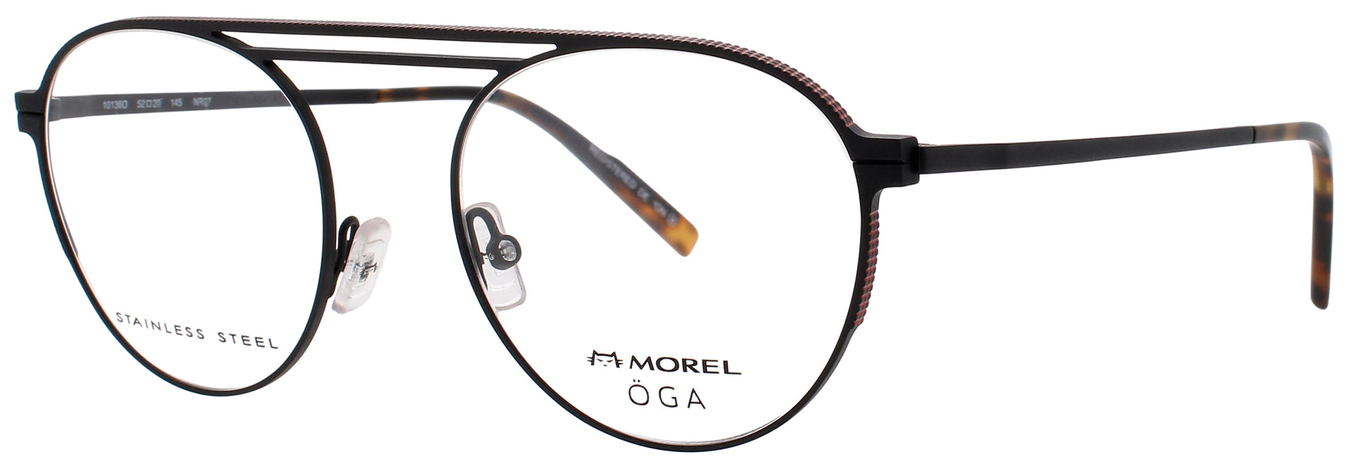 OGA-MOREL 10136O Frame BROWN/BLACK Lens DEMO