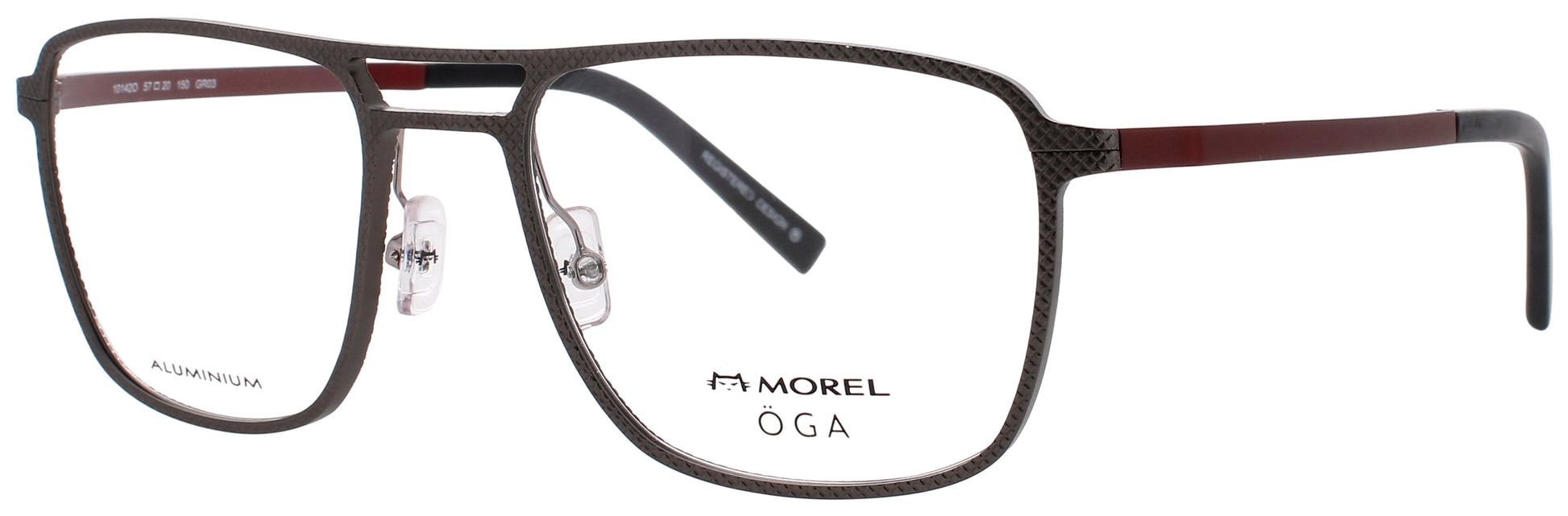 OGA-MOREL 10142O Frame GREY/RED Lens DEMO