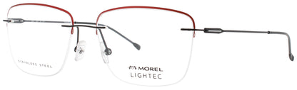 LIGHTEC-MOREL 30221L Frame RED/SILVER Lens DEMO