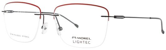 LIGHTEC-MOREL 30221L Frame RED/SILVER Lens DEMO