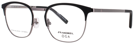 OGA-MOREL 10154O Frame GUNMETAL/SILVER Lens DEMO