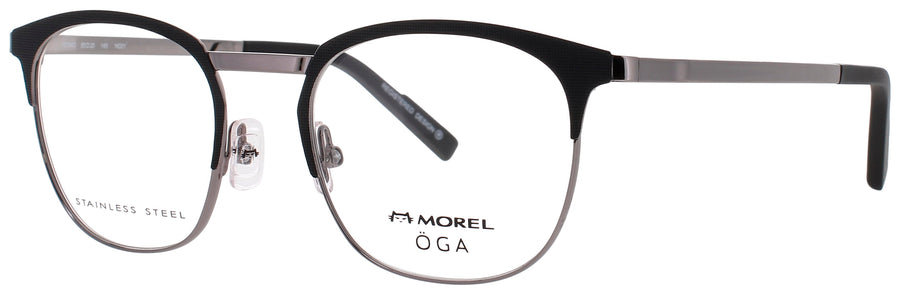 OGA-MOREL 10154O Frame GUNMETAL/SILVER Lens DEMO