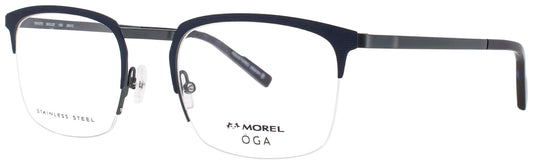OGA-MOREL 10157O Frame MATTE BLUE/GUNMETAL Lens DEMO