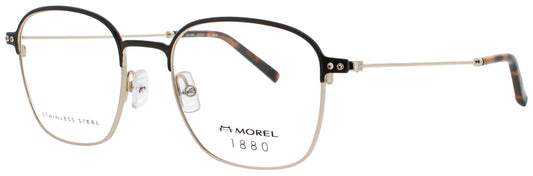 1880-MOREL 60129M Frame BLACK/GOLD Lens DEMO