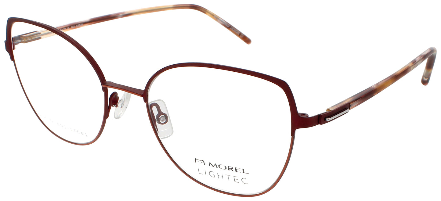 LIGHTEC-MOREL OMICRON 48 Frame DARK RED Lens DEMO