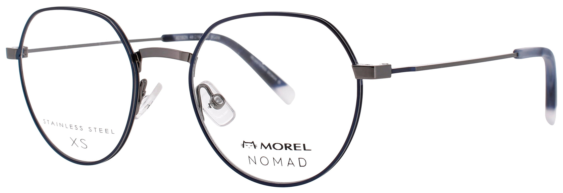 NOMAD-MOREL 40160N Frame BLUE/SILVER Lens DEMO