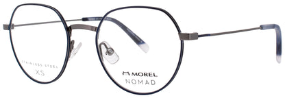 NOMAD-MOREL 40160N Frame BLUE/SILVER Lens DEMO