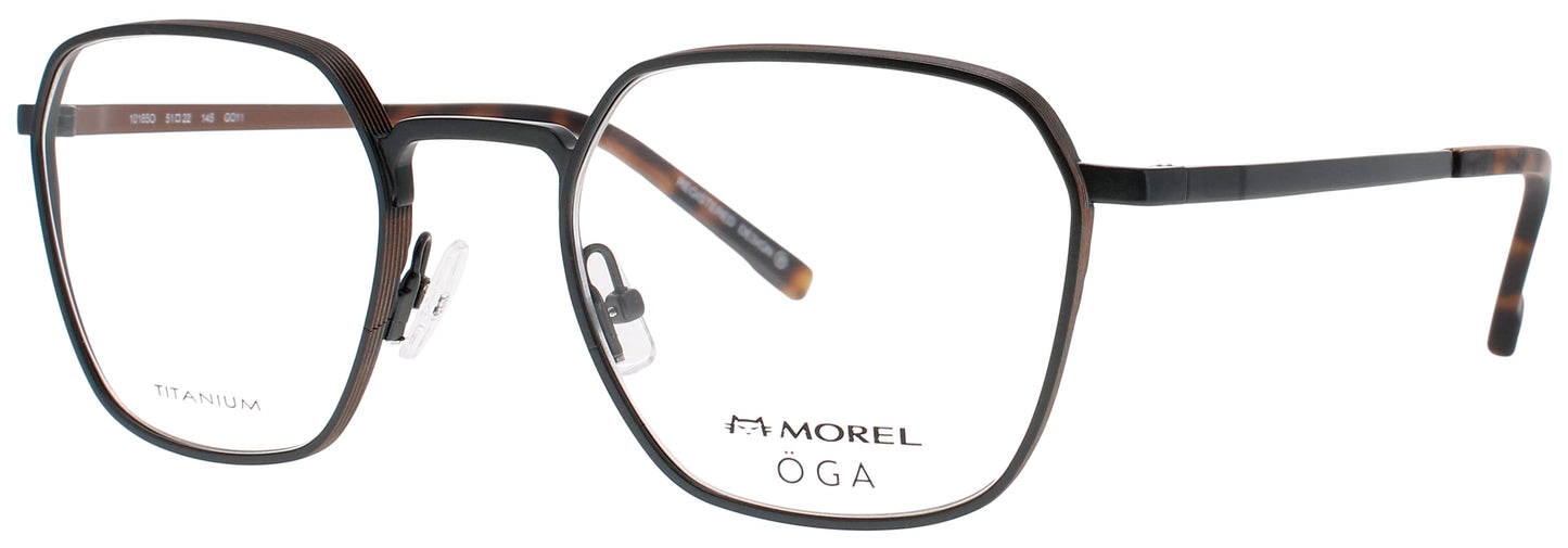 OGA-MOREL 10165O Frame BLACK/BROWN Lens DEMO
