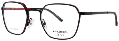 OGA-MOREL 10165O Frame BLACK/RED Lens DEMO