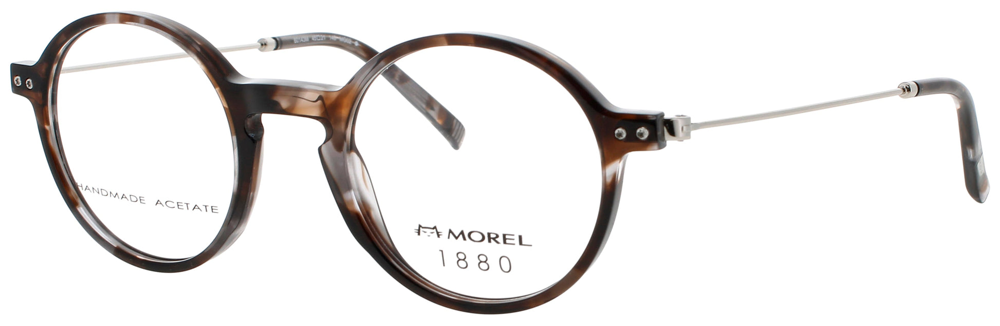 1880-MOREL 60143M Frame GREY HAVANA Lens DEMO