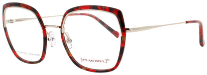 RED-MOREL GABI-90018C Frame RED TORTOISE/GOLD Lens DEMO