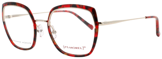 RED-MOREL GABI-90018C Frame RED TORTOISE/GOLD Lens DEMO
