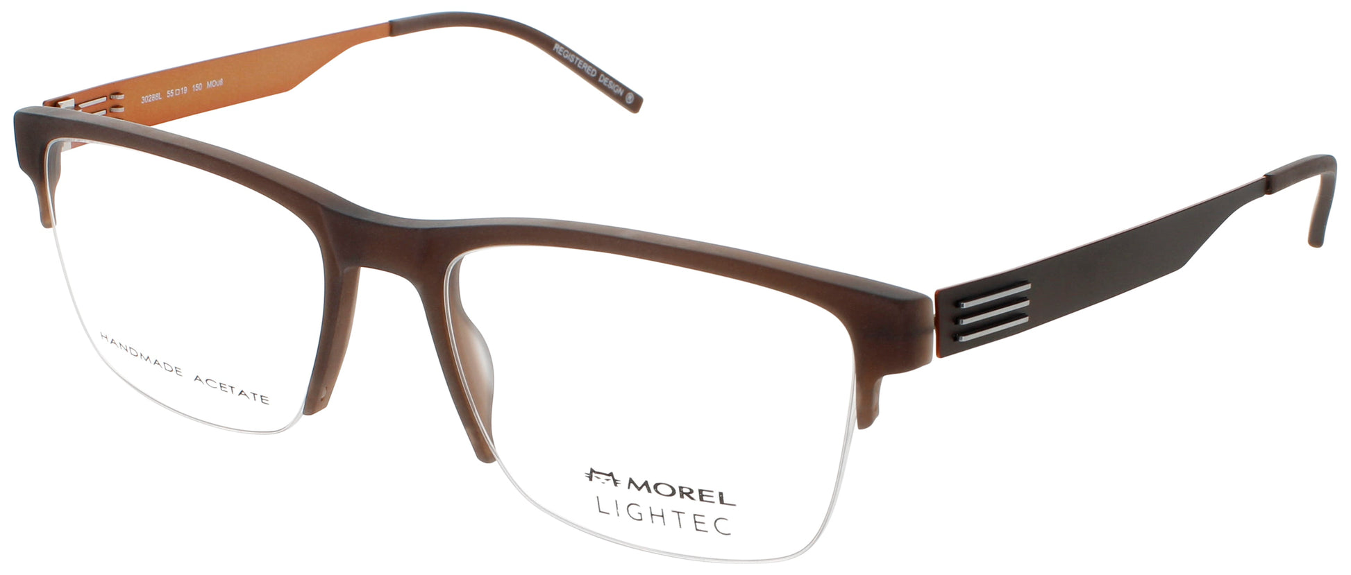 LIGHTEC-MOREL OMICRON 59 Frame DARK BROWN Lens DEMO