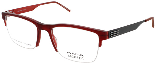 LIGHTEC-MOREL OMICRON 59 Frame DARK RED Lens DEMO