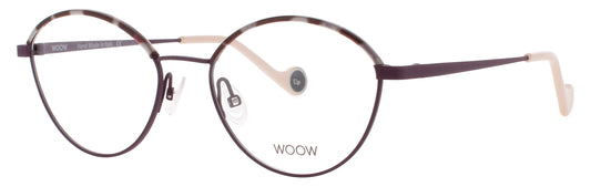 WOOW RISE-UP-1 Frame MATTE VELVET AUBERGINE Lens DEMO