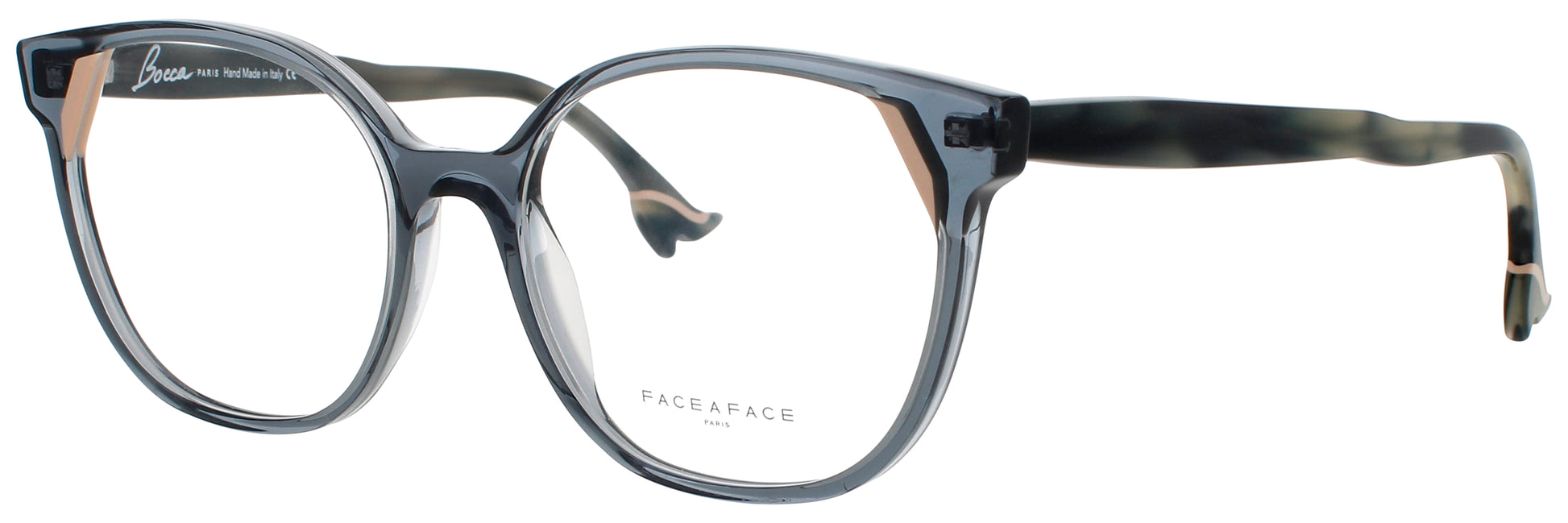 FACE A FACE BOCCA LEMON 3 Frame BLUE GREY Lens DEMO
