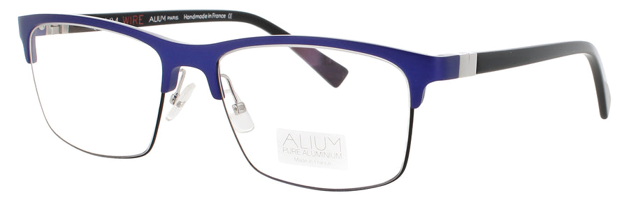 FACE A FACE ALIUM WIRE 5 Frame MATTE BLUE FLASH Lens DEMO