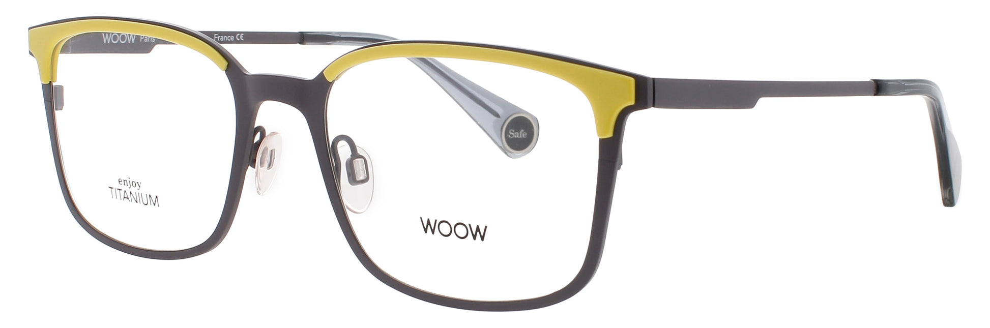 WOOW BE-SAFE-2 Frame LIME YELLOW Lens DEMO