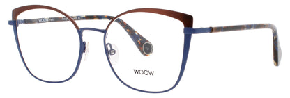 WOOW MEET-UP-1 Frame MATTE FLASH BLUE Lens DEMO