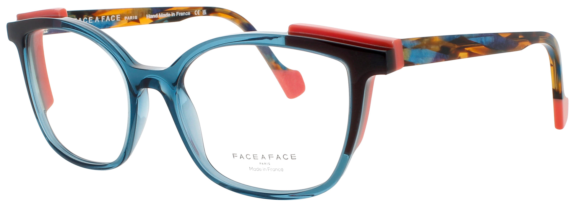 FACE A FACE SHIFT 2 Frame TRANSPARENT OIL BLUE Lens DEMO