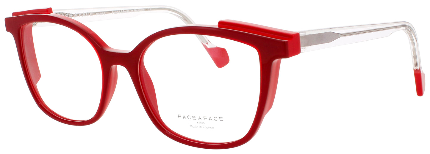 FACE A FACE SHIFT 2 Frame RED TRANSPARENT/ FLASH RED Lens DEMO