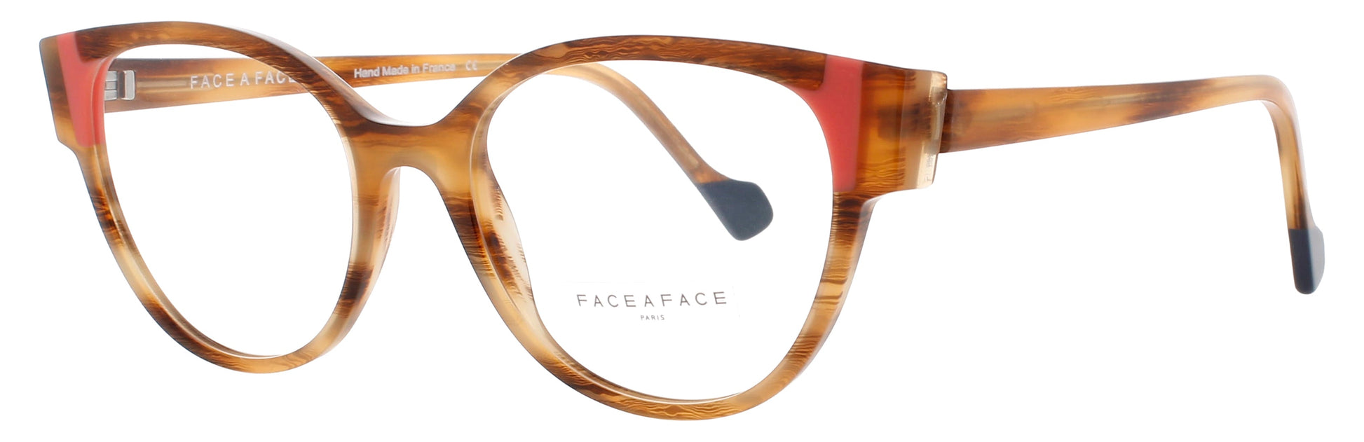 FACE A FACE EILEEN  2 Frame BEIGE VEINED WOOD Lens DEMO