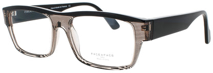 FACE A FACE ARMAN 2 Frame TRANSPARENT STRIPED AMBER Lens DEMO