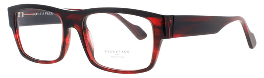 FACE A FACE ARMAN 2 Frame RED TRANSPARENT TORTOISE Lens DEMO